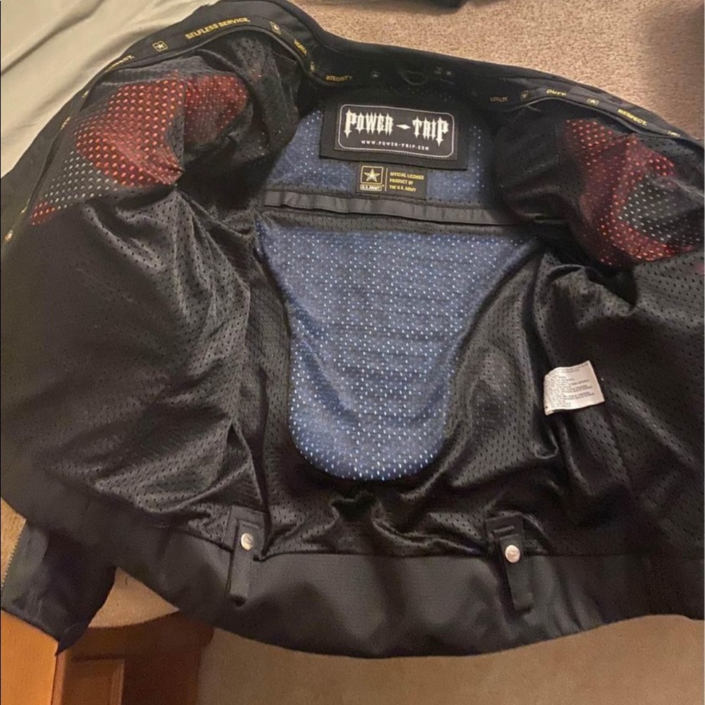 Army Motorcycle Jacket - Picture 3 of 5